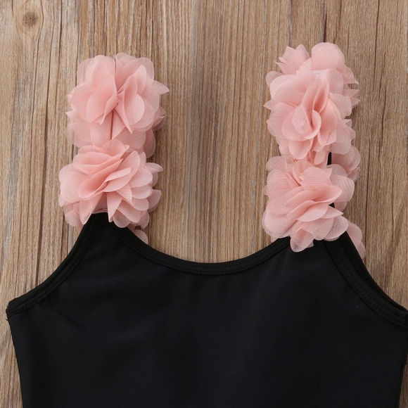 🎀NEW 3D Flowers Classy Fashion Swimwear Bathing Suit - Picture 2 of 12
